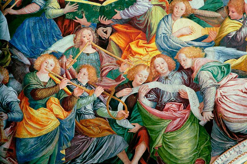 Gaudenzio Ferrari - Concierto angelical (1534-36)