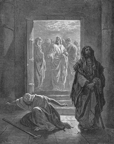 Gustave Doré. El fariseo y el Publicano